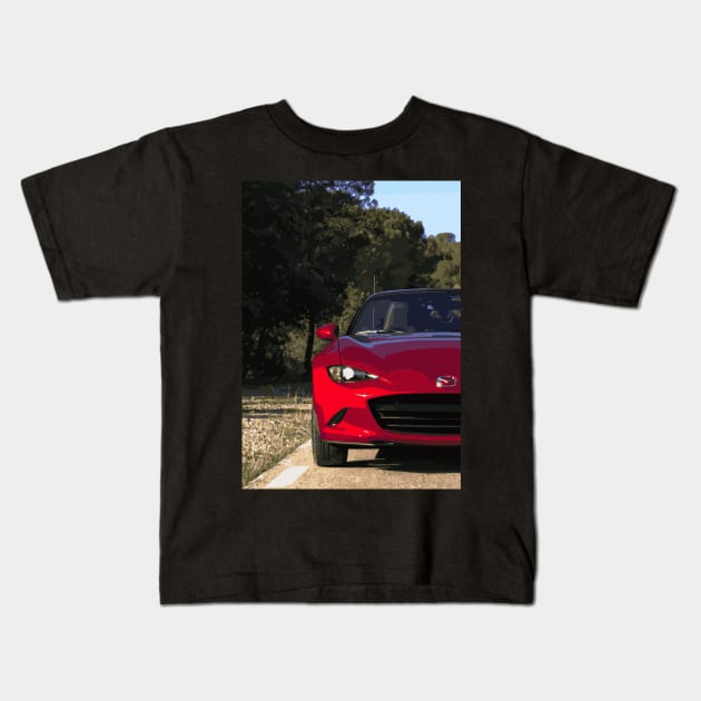 MX5 Kids T-Shirt by 5thmonkey